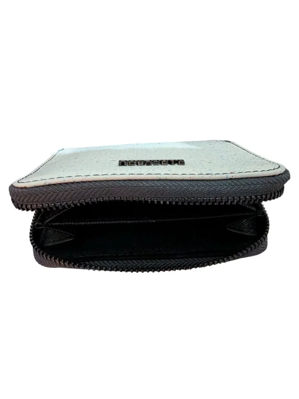 Rareform Zip Around Card Case Wallet 4x3 In Multicolor Splatter Design